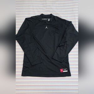 Men's Black Jordan 23 Performance Long-Sleeve Training Top